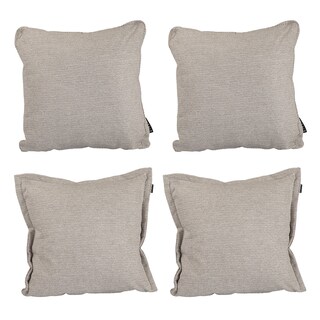 Foto 1 | Set De 4 Cojines Decorativos Dicasa 2 Kappa + 2 Zita Color Beige