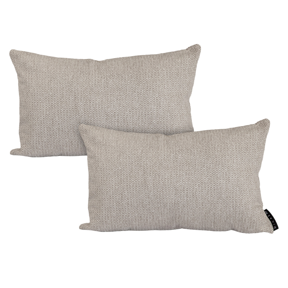 Foto 1 | Set De 2 Cojines Decorativos Dicasa Delta Color Beige