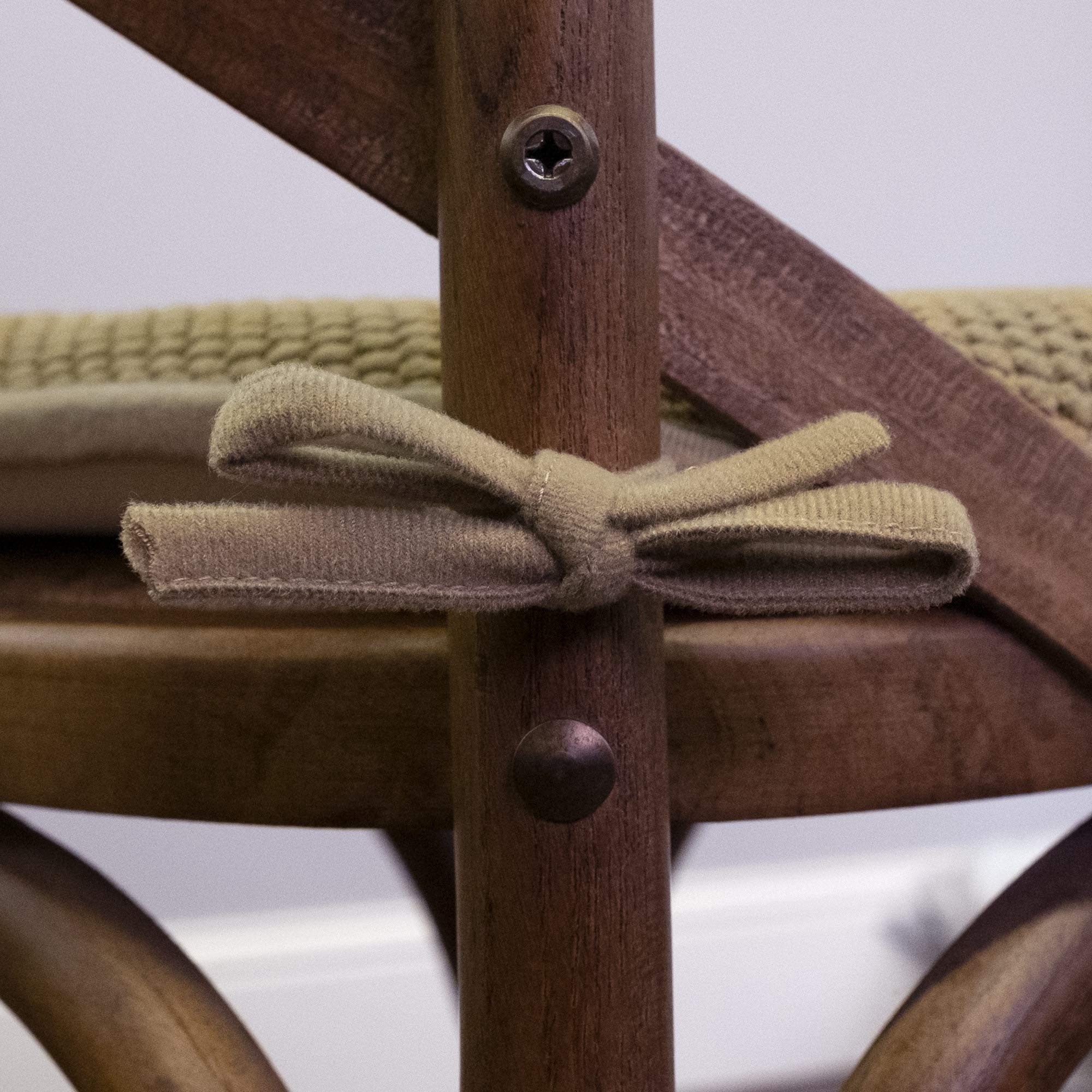 Foto 4 | Cojín Para Silla Sweet Home Collection, Espuma Viscoelástica, Paquete De 12 Unidades, Color Marrón - Venta Internaci