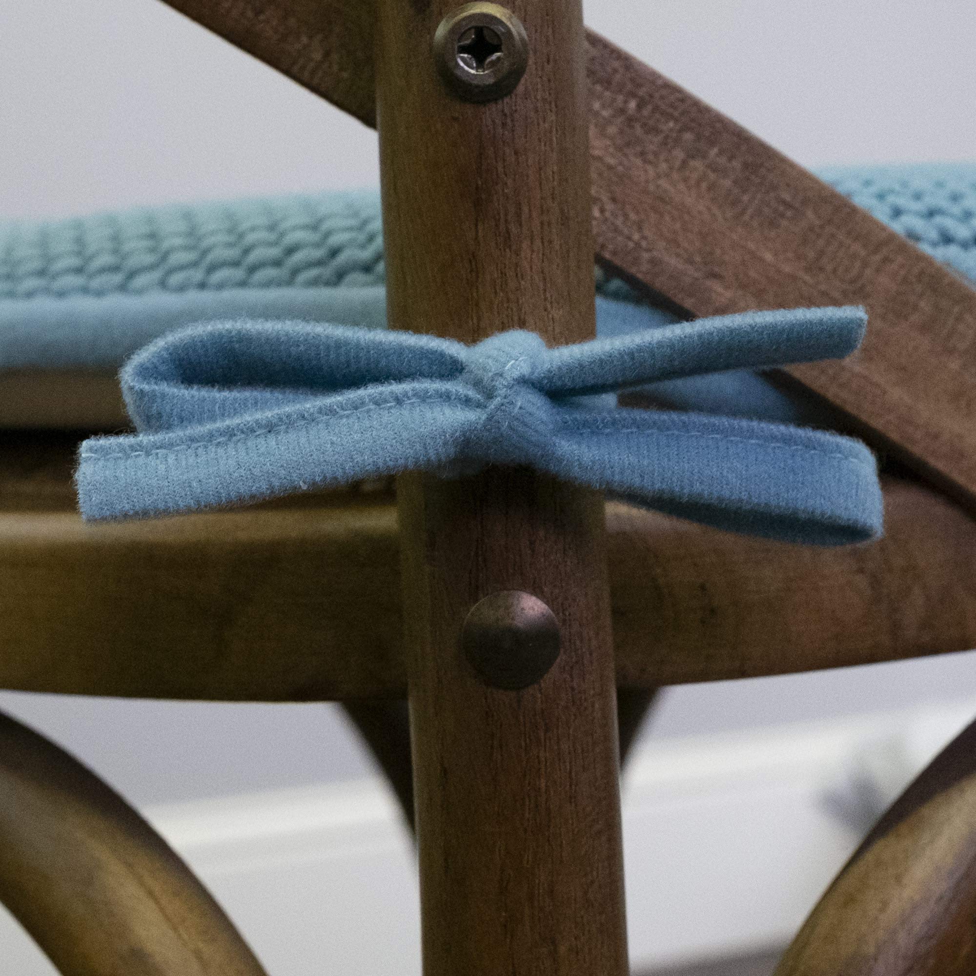 Foto 4 | Cojín Para Silla Sweet Home Collection, Espuma Viscoelástica, Paquete De 2, Color Verde Azulado - Venta Internacional.