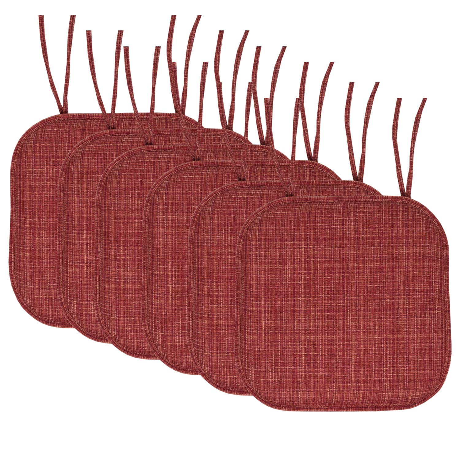 Foto 1 | Cojín Para Silla Sweet Home Collection, Espuma Viscoelástica, Paquete De 6 - Venta Internacional.