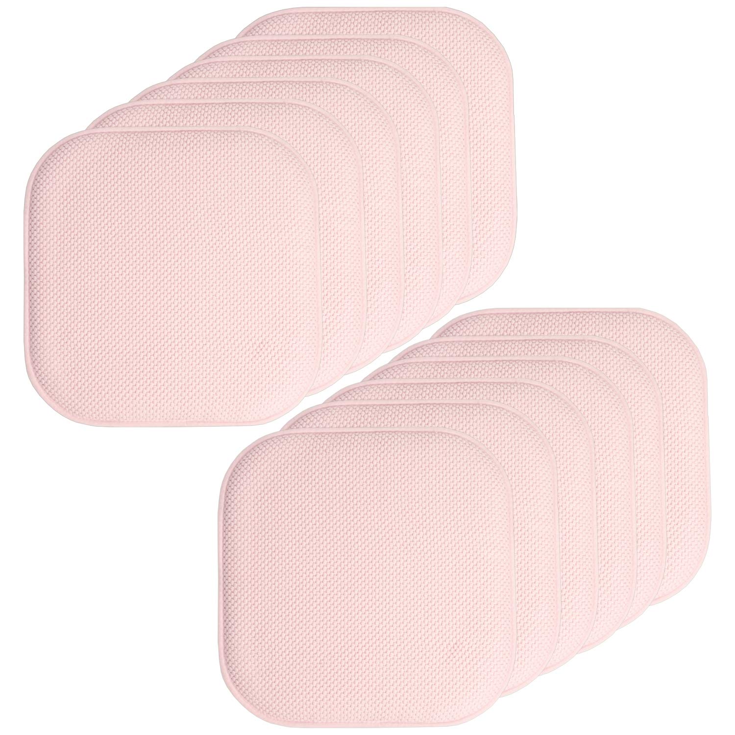 Foto 1 | Cojín Para Silla Sweet Home Collection, Espuma Viscoelástica, 16 X 16 Cm, Color Rosa - Venta Internacional.