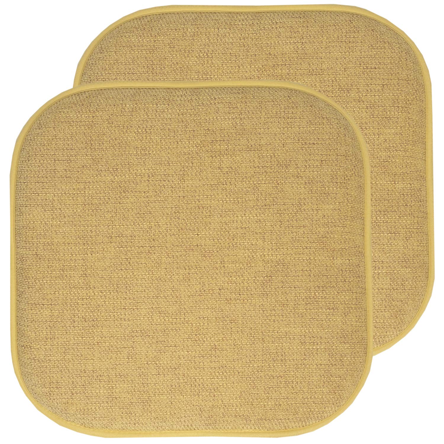 Cojín Para Silla Sweet Home Collection, Espuma Viscoelástica, 40 X 40 Cm, Paquete De 2 - Venta Internacional.