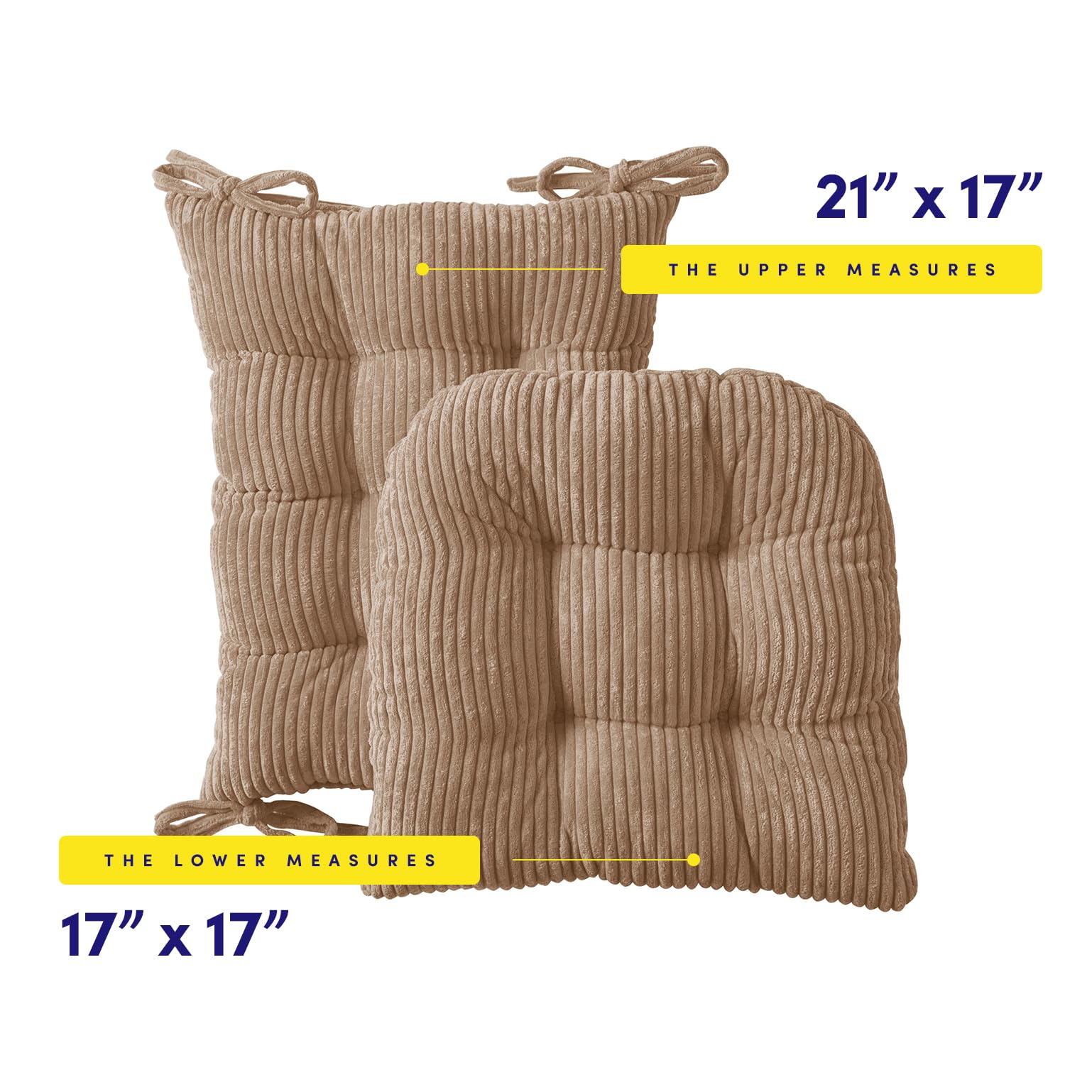 Foto 2 | Juego De Cojines Para Mecedora Sweet Home Collection Velvet - Venta Internacional.
