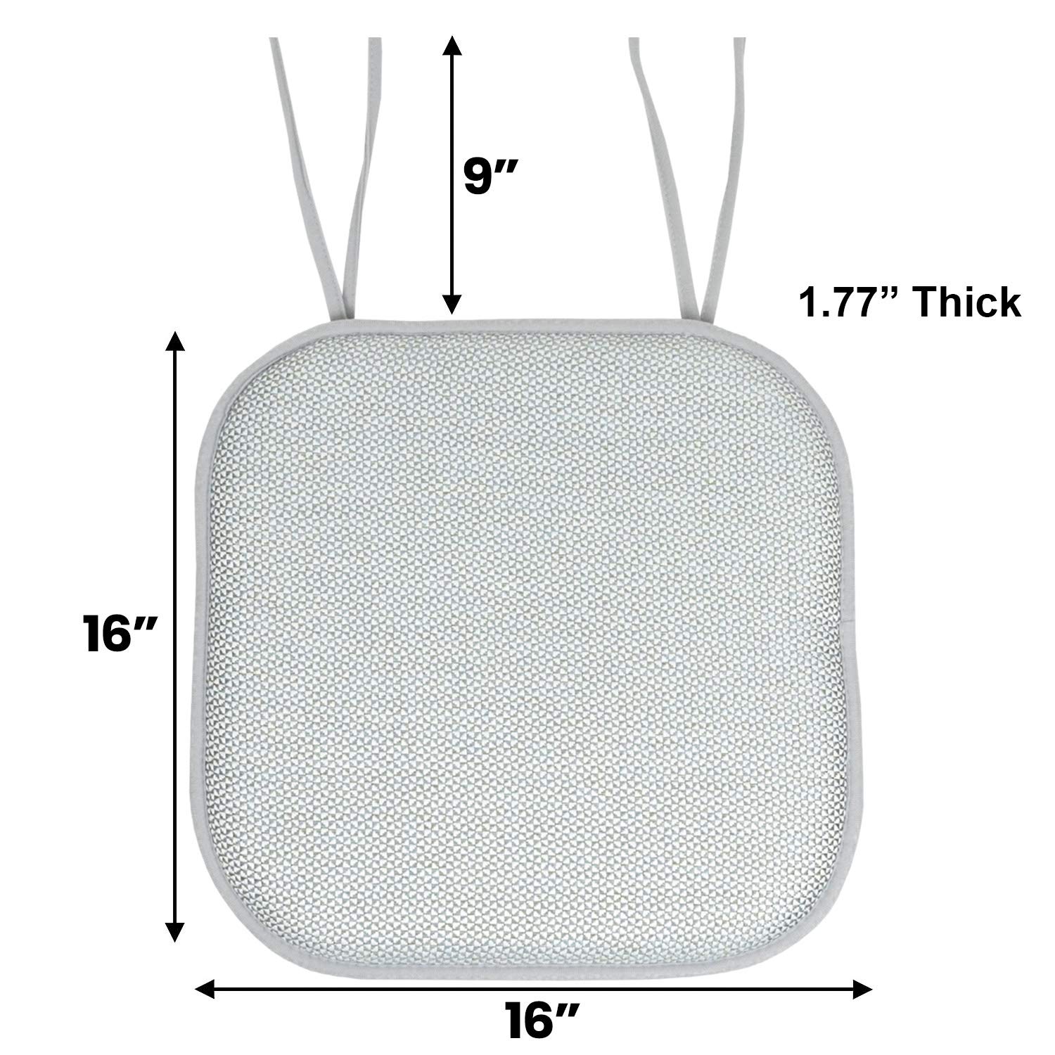 Foto 5 pulgar | Cojín Para Silla Sweet Home Collection, Espuma Viscoelástica, 40 X 40 Cm - Venta Internacional.