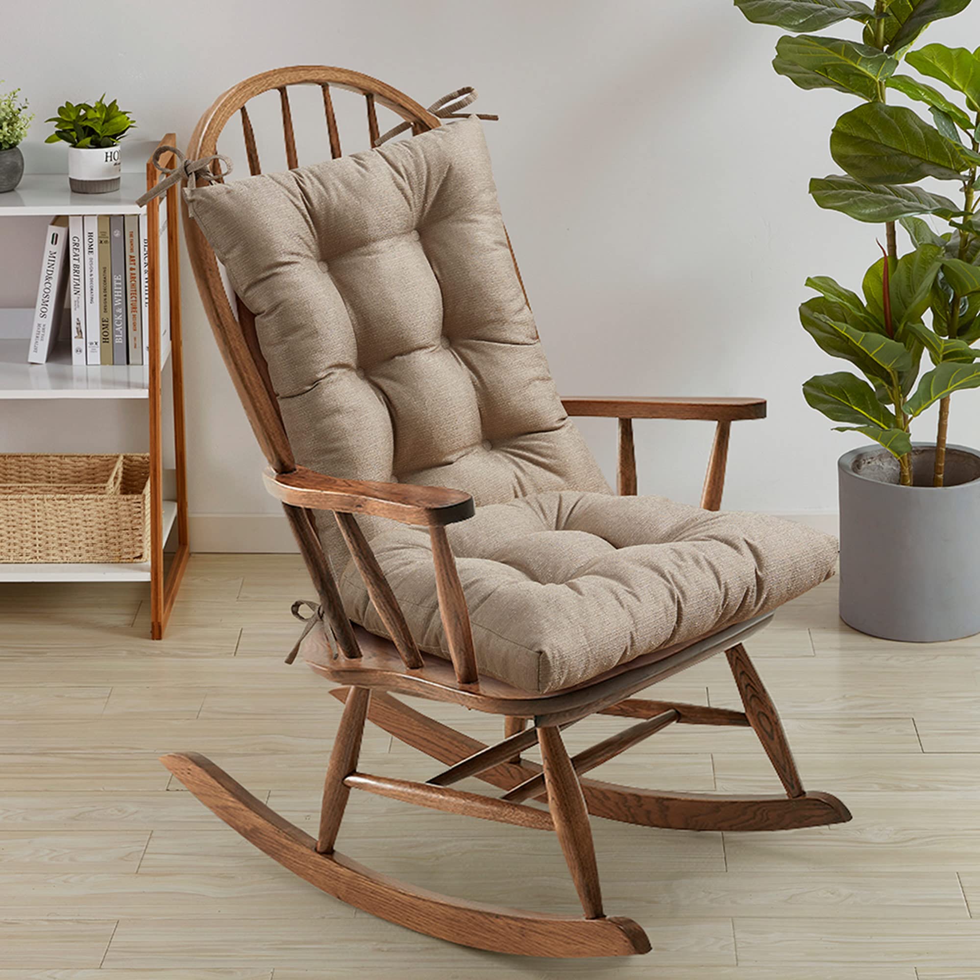 Juego De Cojines Para Mecedora Sweet Home Collection, Color Marrón - Venta Internacional.