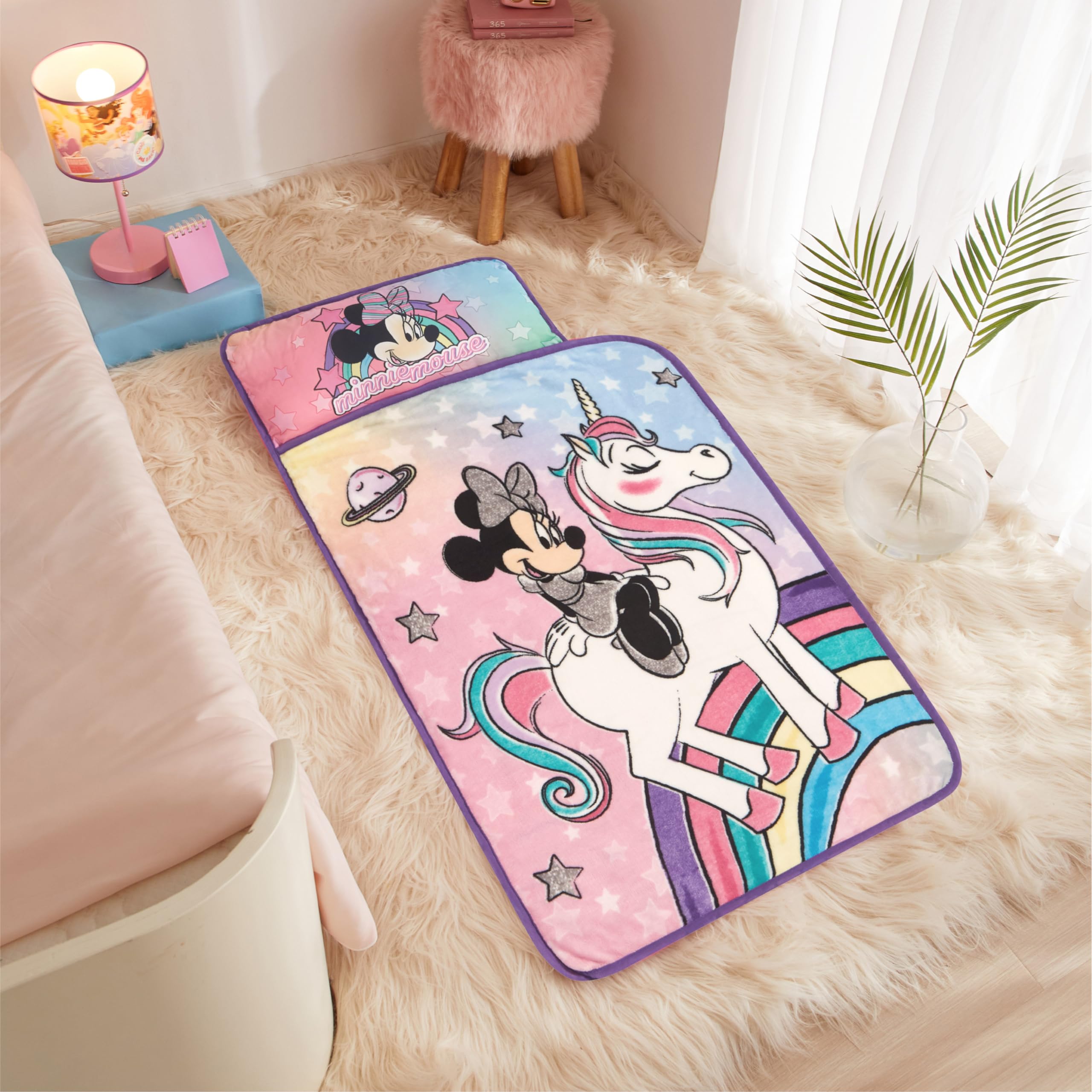 Foto 8 pulgar | Nap Mat Idea Nuova Disney Minnie Mouse Supersuave Con Almohada - Venta Internacional.