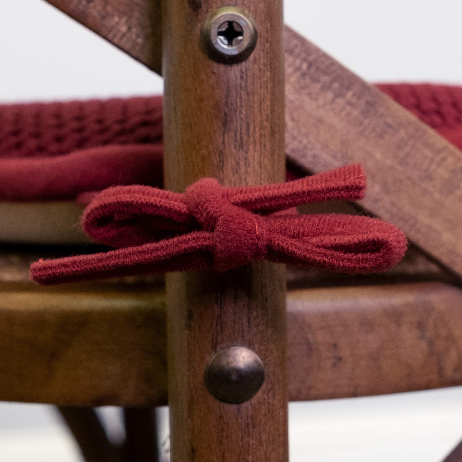 Foto 5 pulgar | Cojín Para Silla Sweet Home Collection, Espuma Viscoelástica, Paquete De 2 Unidades, Color Vino - Venta Internacional.