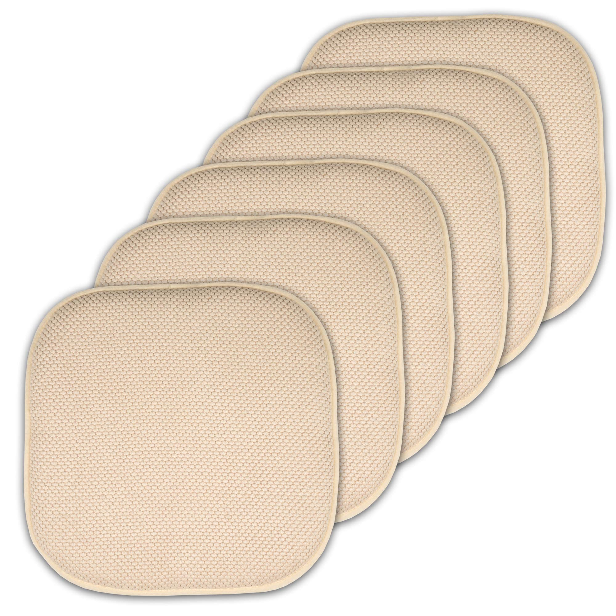 Foto 2 pulgar | Paquete De 6 Almohadillas De Espuma Viscoelástica Sweet Home Collection, Lino - Venta Internacional.