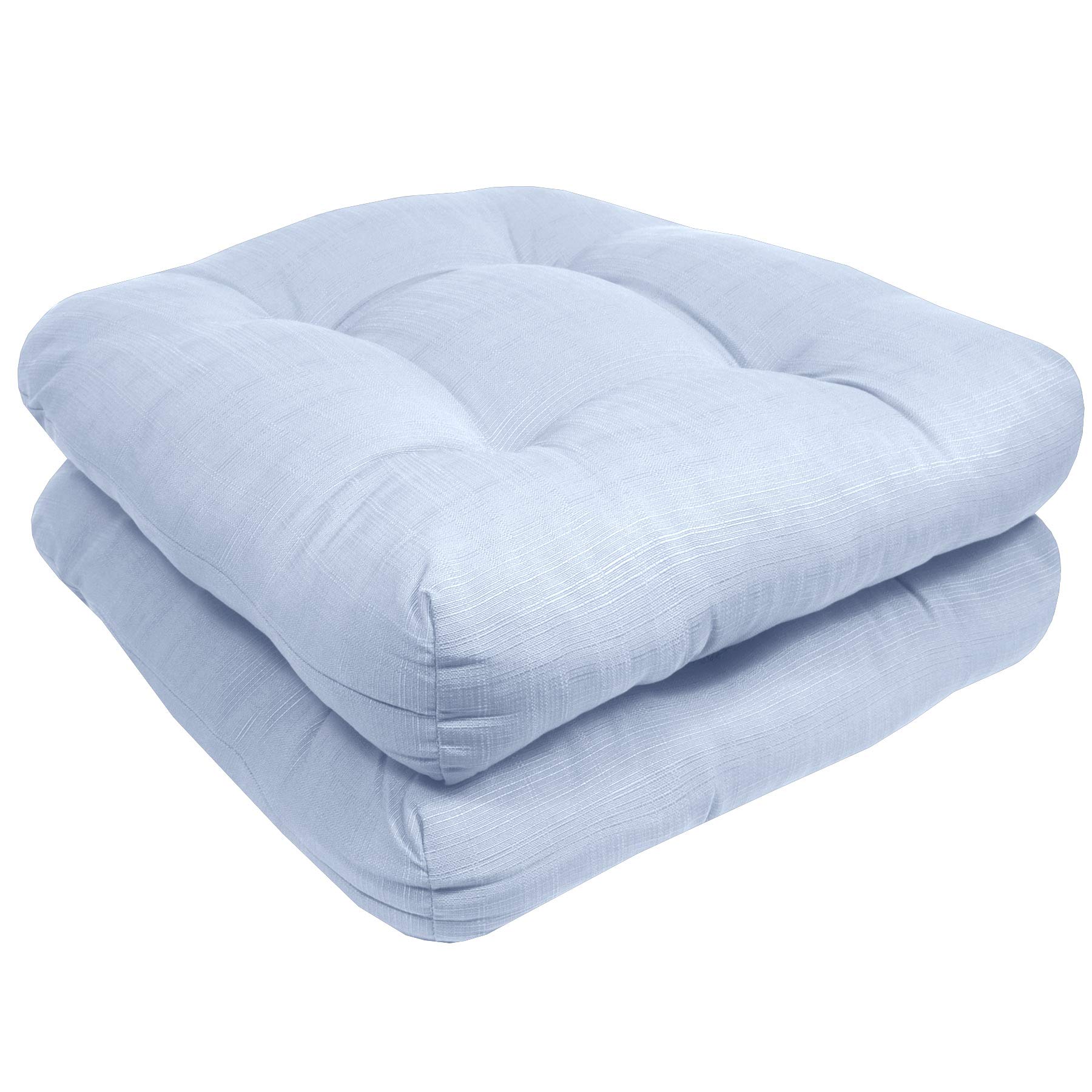 Foto 3 pulgar | Pack De 2 Almohadillas Para Sillas De Patio, Colección Sweet Home, Color Azul Claro - Venta Internacional.