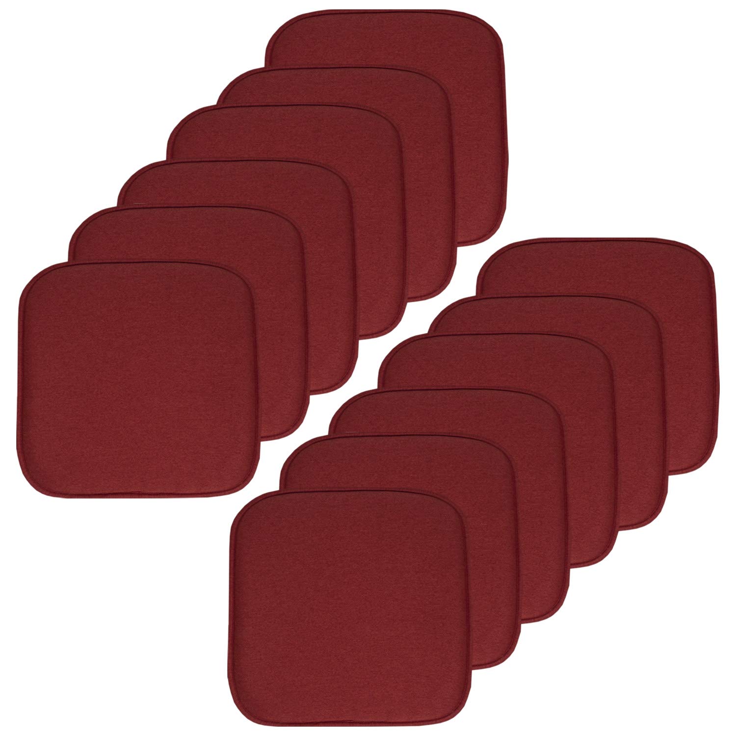 Cojín Para Silla Sweet Home Collection, Espuma Viscoelástica, 40 X 40 Cm, Paquete De 2 - Venta Internacional.
