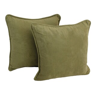 Foto 1 | Cojín Blazing Needles, Microgamuza Con Cordones, 45 X 45 Cm, Verde Salvia - Venta Internacional.