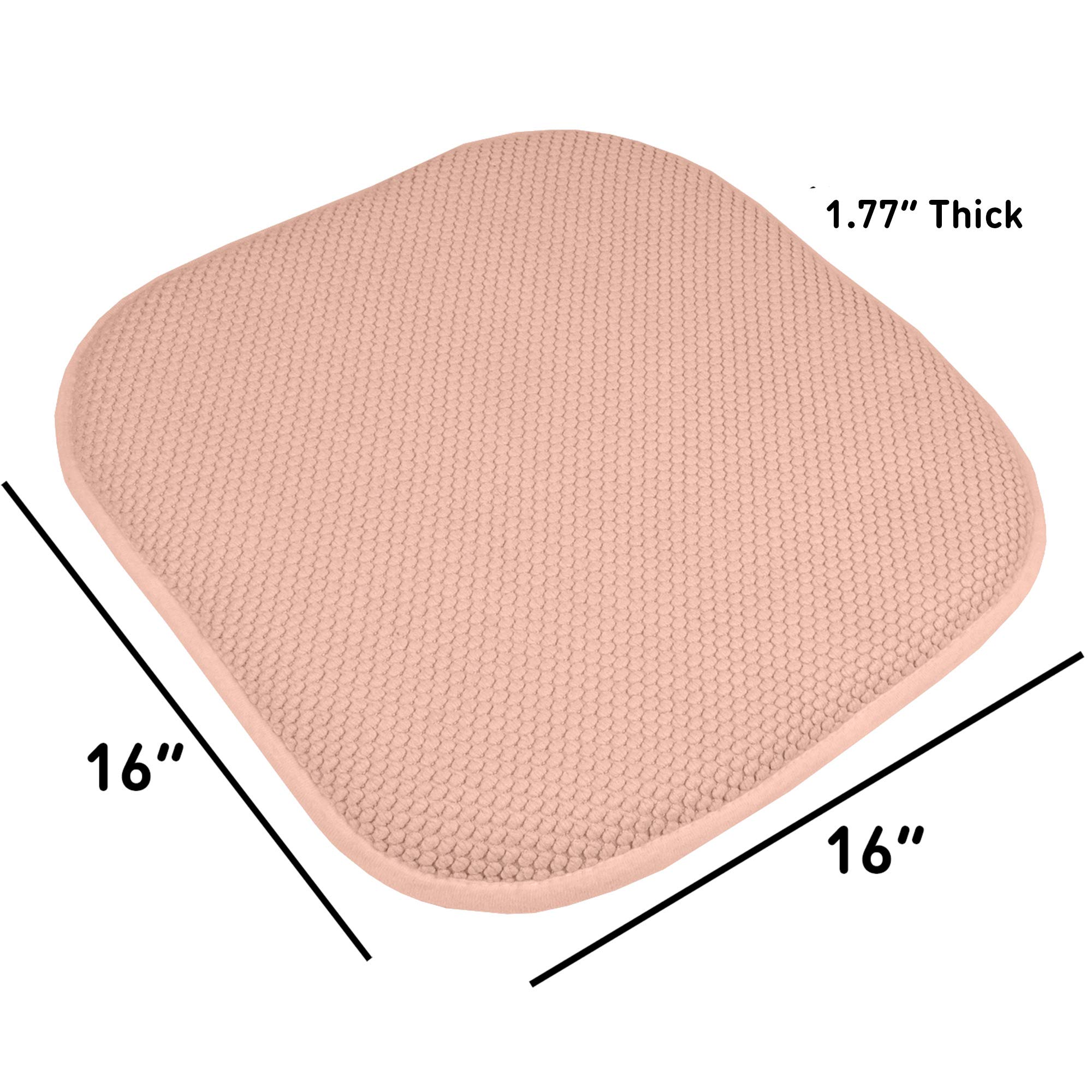 Foto 5 pulgar | Cojín Para Silla Sweet Home Collection, Espuma Viscoelástica, Paquete De 12 - Venta Internacional.