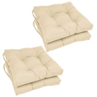 Foto 1 | Cojín Para Silla Blazing Needles, Cuadrado, Sarga, 40 X 40 Cm, Color Natural, 4 Unidades - Venta Internacional.