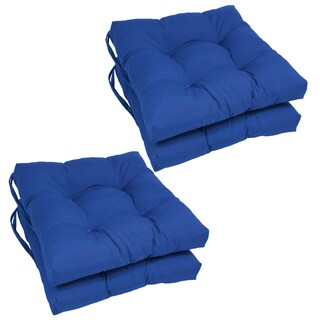 Foto 1 | Cojín Para Silla Blazing Needles, Sarga, Cuadrado, 40 X 40 Cm, Azul X4 - Venta Internacional.