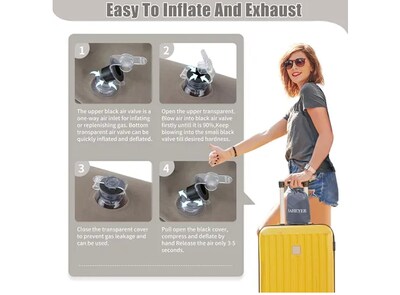 Foto 5 | Almohada Inflable De Viaje Xtellar: Descanso Premium Para Viajeros