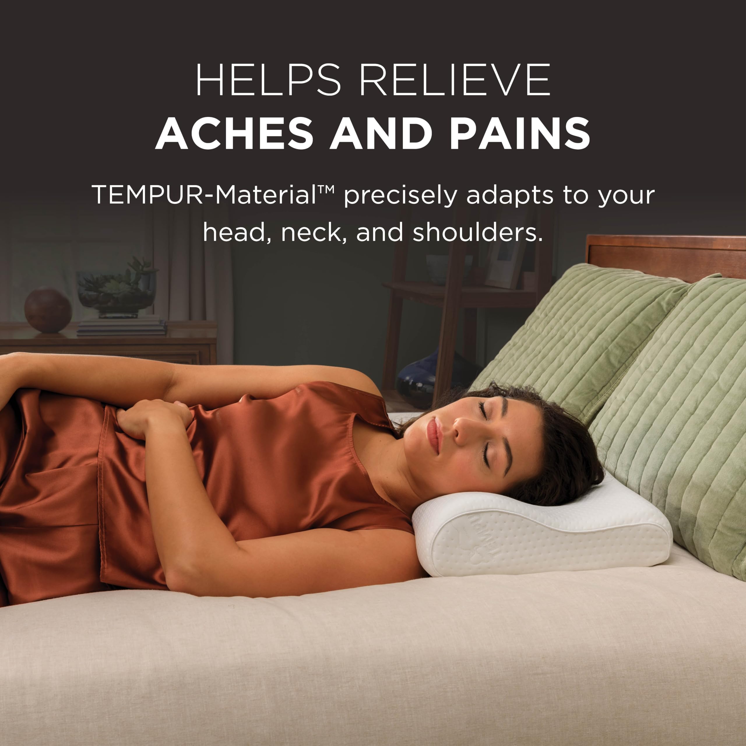 Foto 3 | Almohada Cervical Tempur-pedic Tempur-ergo De Perfil Grande Blanca - Venta Internacional.