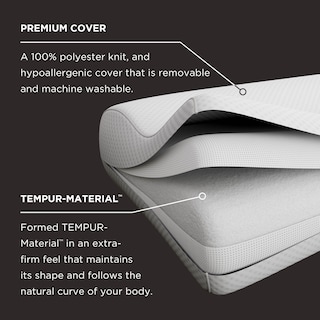 Foto 7 | Almohada Cervical Tempur-pedic Tempur-ergo De Perfil Grande Blanca - Venta Internacional.
