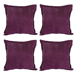 Foto 1 | Set De 4 Cojines Decorativos Dicasa Morado Kappa