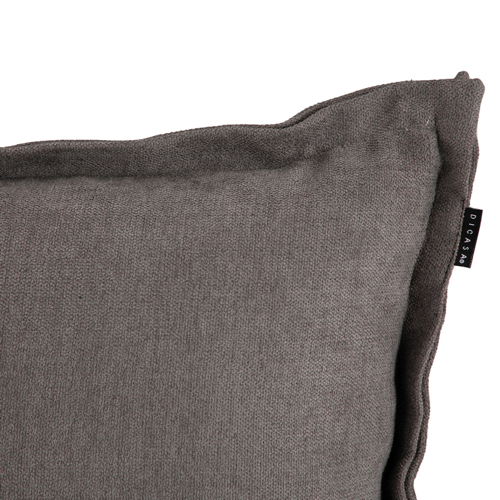 Foto 4 pulgar | Set De 2 Cojines Decorativos Dicasa Gris Oscuro Kappa + Zita