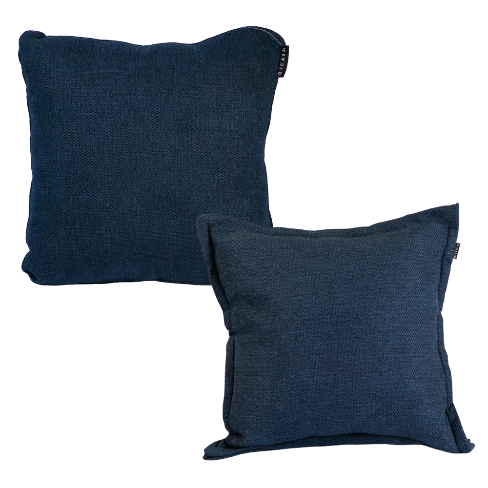 Foto 1 | Set De 2 Cojines Decorativos Dicasa Azul Kappa + Zita