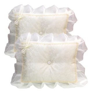 Foto 1 | Cojines Para Boda Matrimonio Hincarse + Caja Brocad Beige