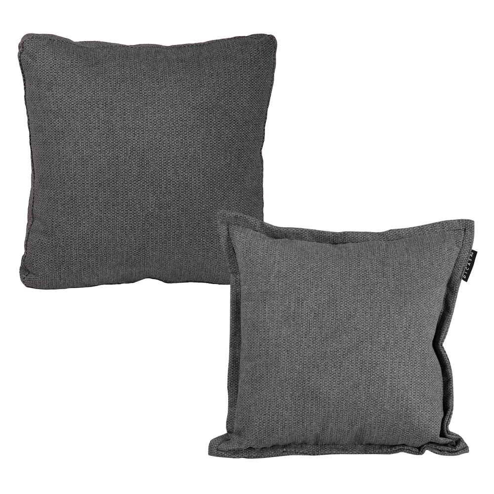 Foto 2 pulgar | Set De 2 Cojines Decorativos Dicasa Gris Kappa + Zita