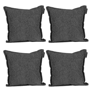 Foto 1 | Set De 4 Cojines Decorativo Dicas Kappa Gris Oscuro