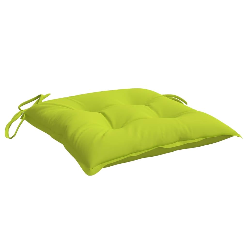 Foto 7 pulgar | Cojines Para Silla Vidaxl  Tela Verde Brillante  40 X 40 X 7 Cm  6 Unidades - Venta Internacional.