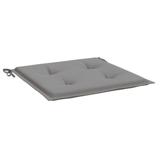 Foto 1 | Cojines Para Silla Vidaxl Cómodos Exteriores Jardín Gris 40 X 40 X 3 Cm - Venta Internacional.