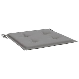 Foto 4 | Cojines Para Silla Vidaxl Cómodos Exteriores Jardín Gris 40 X 40 X 3 Cm - Venta Internacional.