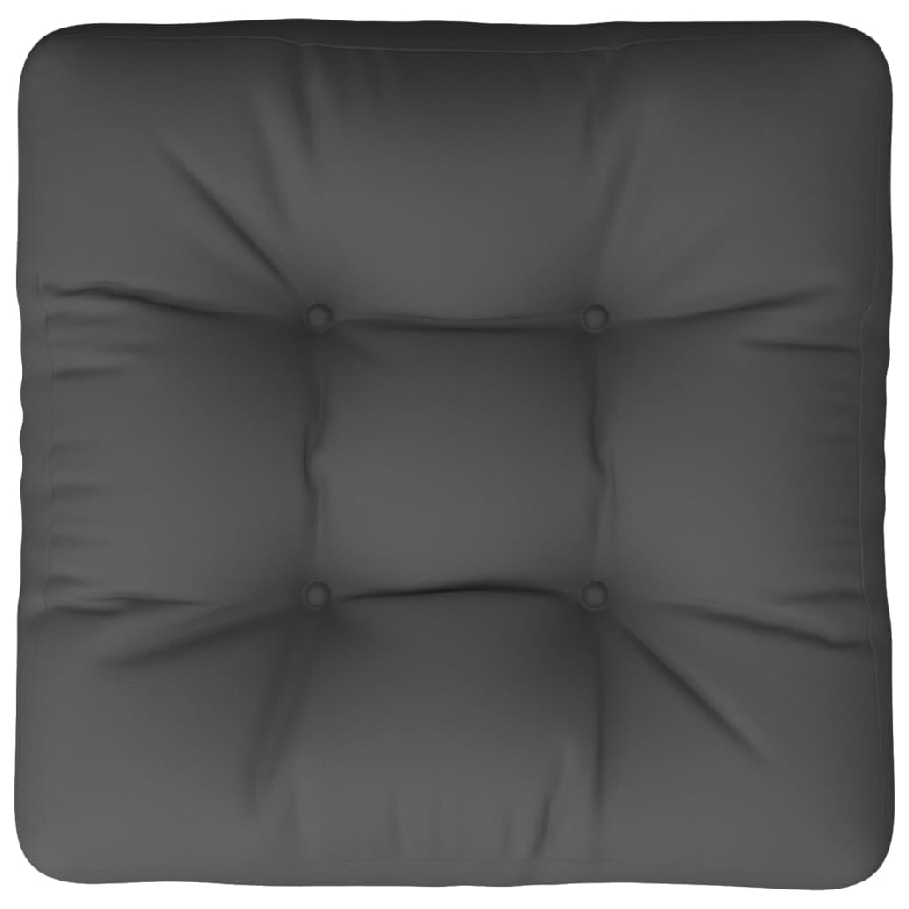 Foto 7 pulgar | Cojín Pallet Vidaxl De Tela De Poliéster Gris 50x50x12 Cm - Venta Internacional.