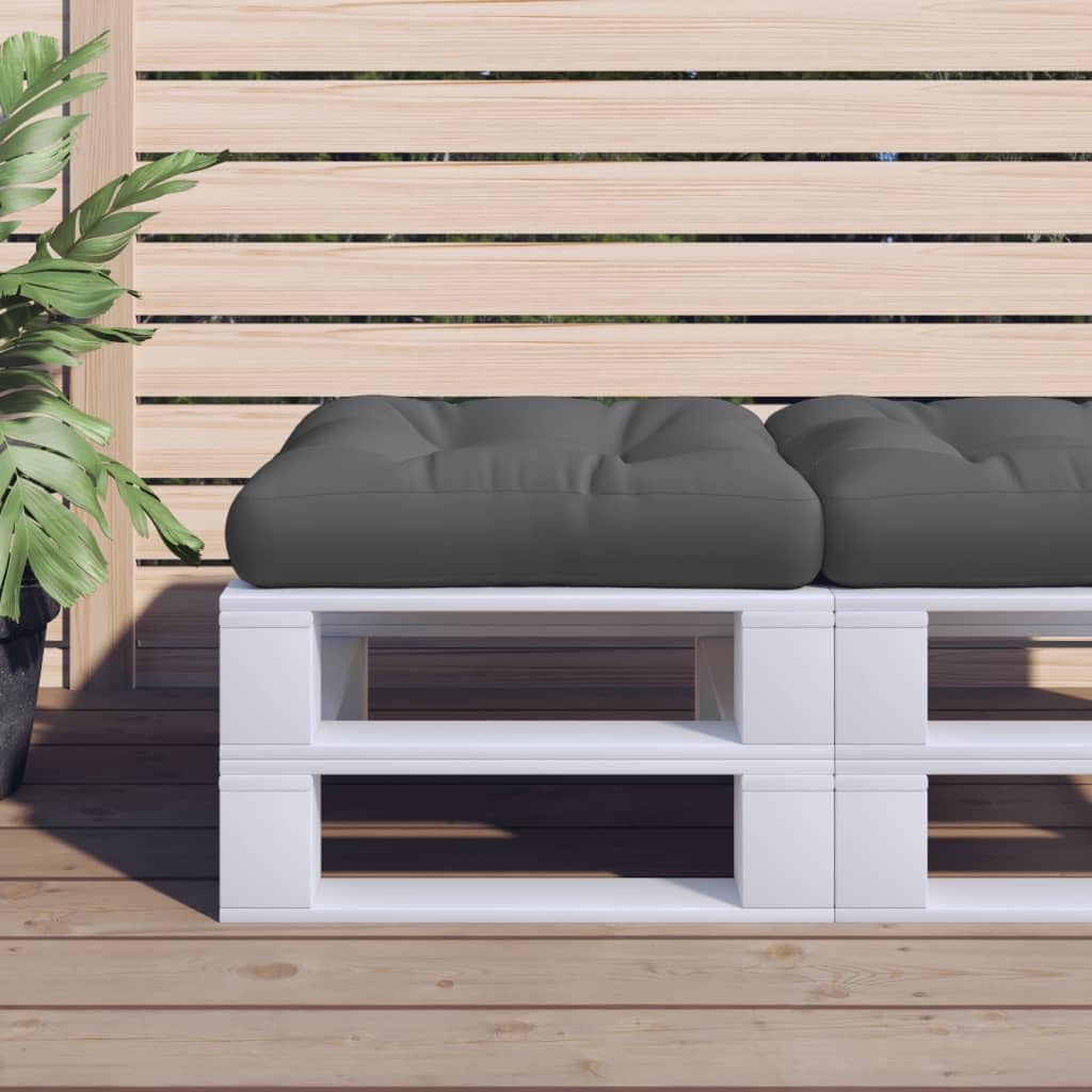 Foto 2 | Cojín Impermeable Vidaxl Gris 58 X 58 X 10 Cm - Venta Internacional.