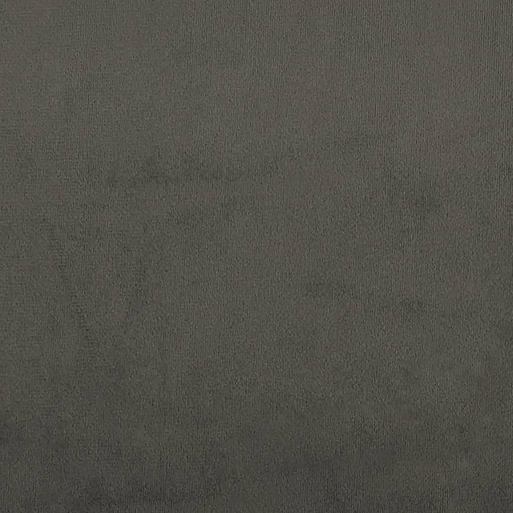 Foto 8 pulgar | Juego De 2 Cojines Vidaxl De Terciopelo Gris Oscuro De 40 X 40 Cm - Venta Internacional.