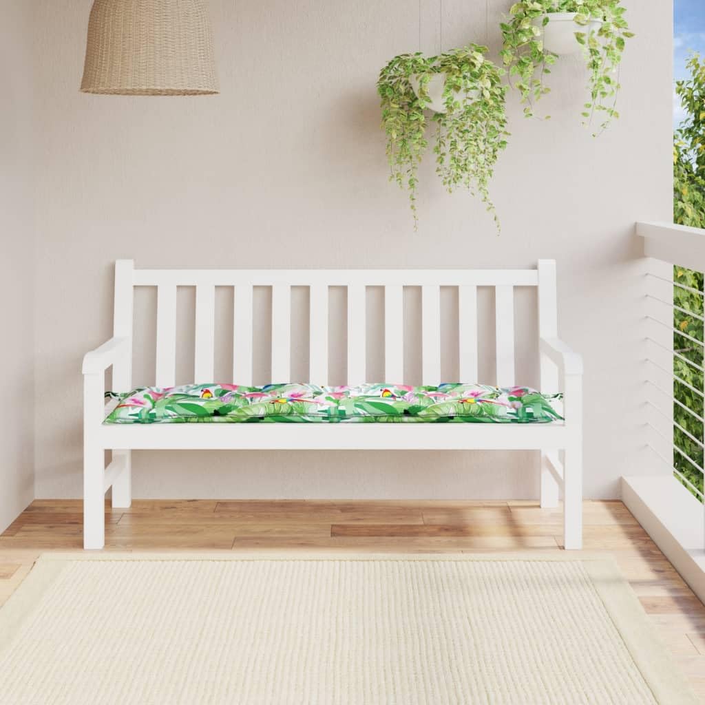 Foto 2 | Cojín Para Banco De Jardín Vidaxl  Tela Oxford Multicolor - Venta Internacional.