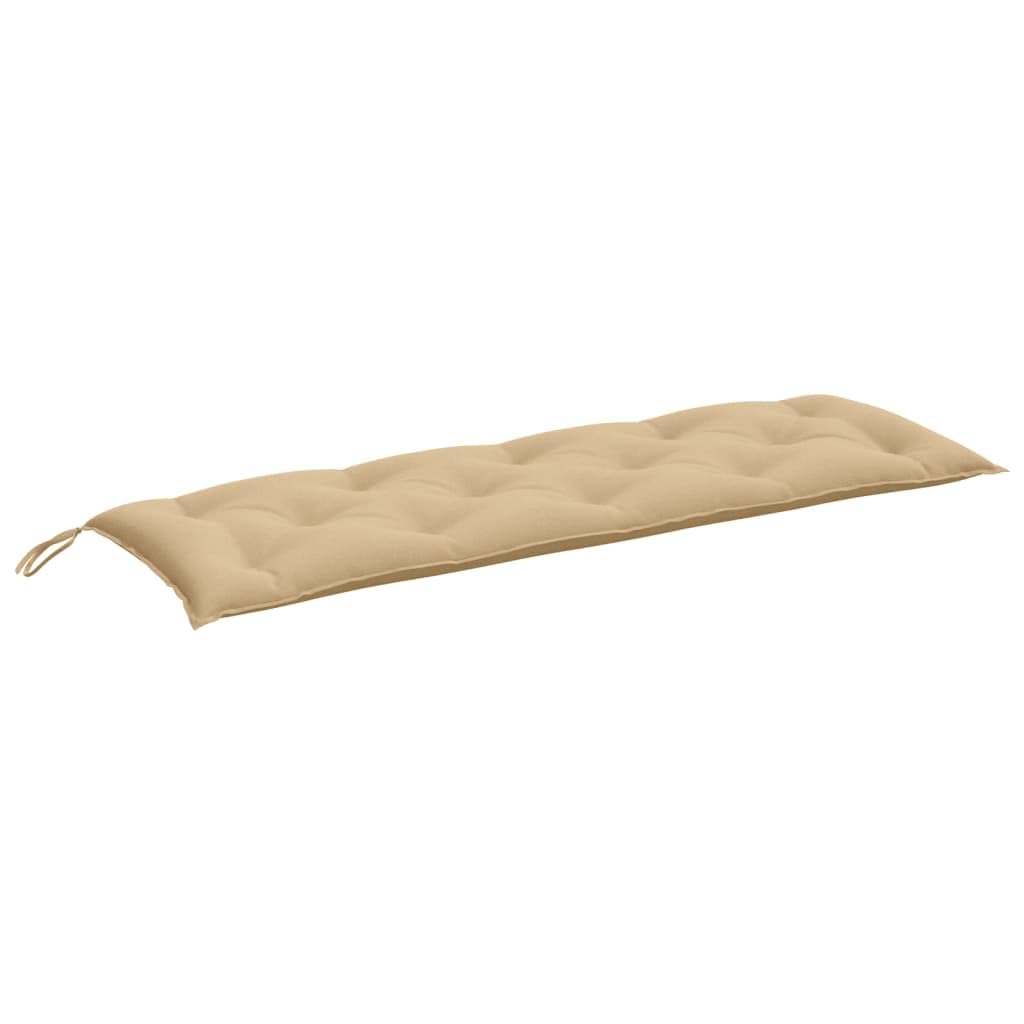 Foto 1 | Cojín Vidaxl Para Banco De Jardín  Antideslizante  Color Beige  150 X 50 X 7 Cm - Venta Internacional.