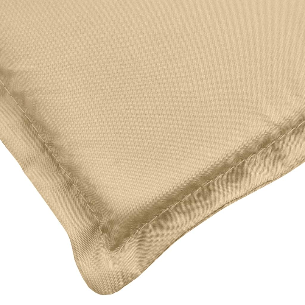 Foto 5 | Cojín Vidaxl Para Banco De Jardín  Antideslizante  Color Beige  150 X 50 X 7 Cm - Venta Internacional.