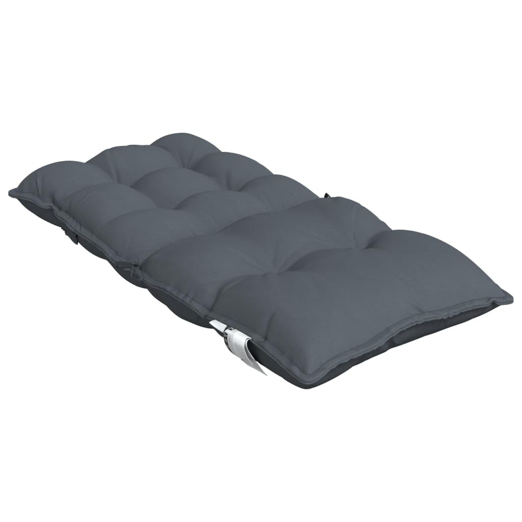 Foto 7 pulgar | Cojines Para Silla Vidaxl Lowback  Tela Oxford Antracita  2 Unidades - Venta Internacional.