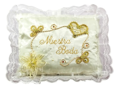 Foto 3 | Cojines Boda Matrimonio Hincarse + Incluyen Caja Decorado