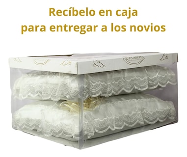 Foto 4 | Cojines Boda Matrimonio Hincarse + Incluyen Caja Decorado