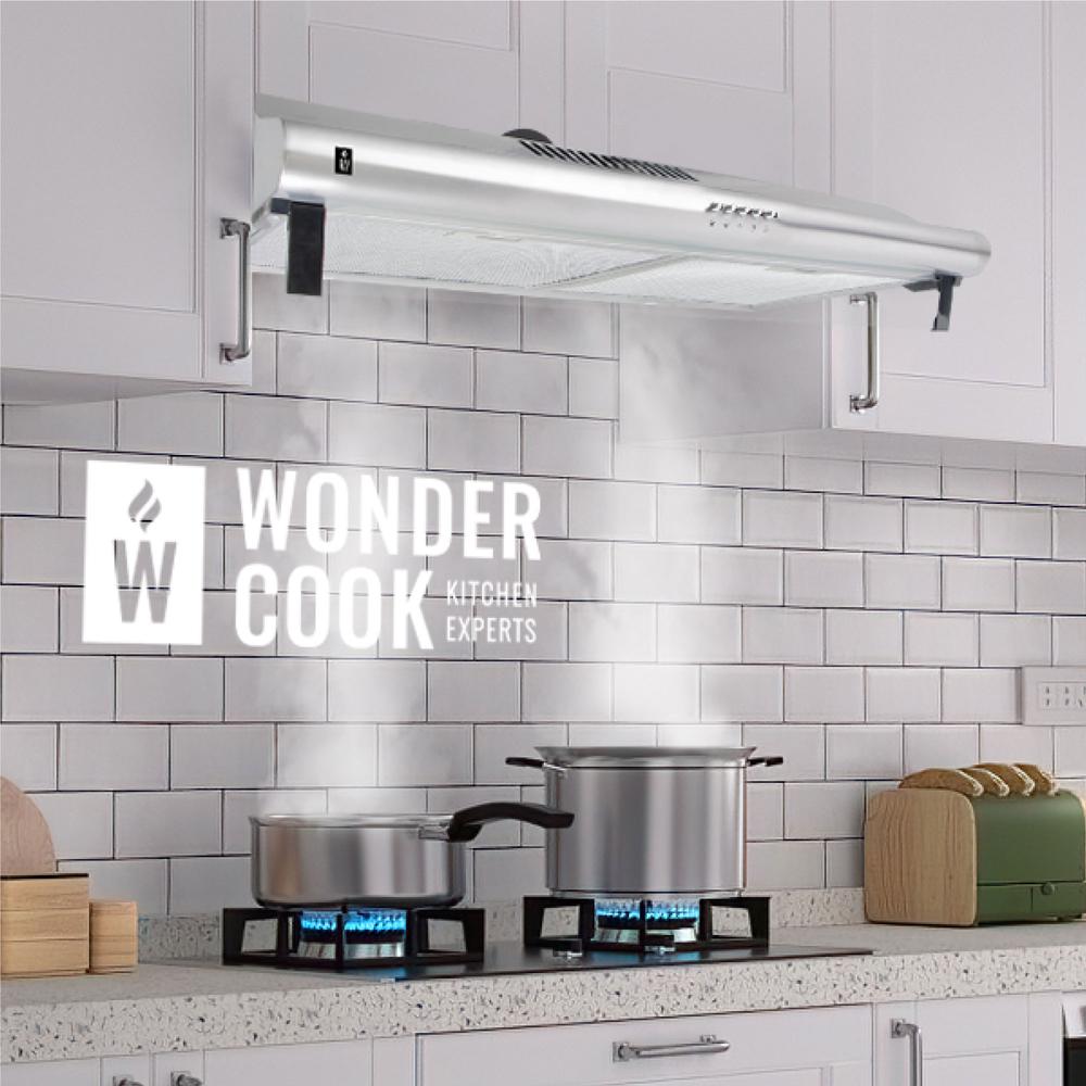 Foto 5 pulgar | Campana Wonder Cook HJCH8000CH00 Plateado de Acero Inoxidable