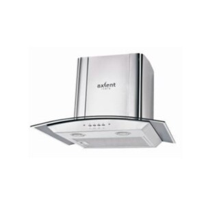 Foto 1 | Campana Extractora de Acero Inoxidable y Cristal Templado 60x50