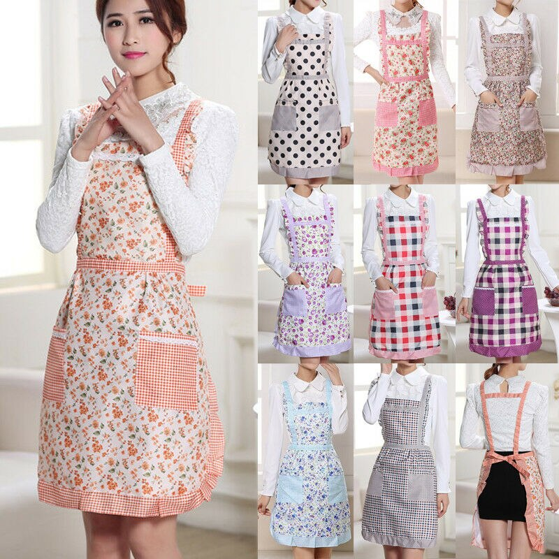 Foto 2 | Venta Internacional-vestido Tipo Delantal Bq Para Mujer, Cocina, Chef, Restaurante