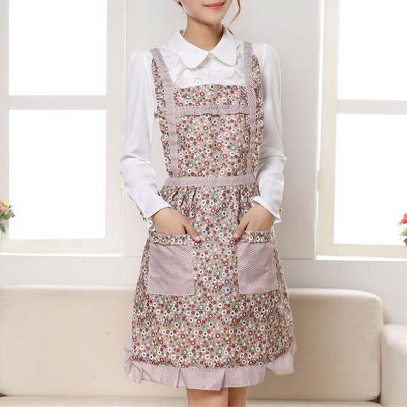 Foto 6 pulgar | Venta Internacional-vestido Tipo Delantal Bq Para Mujer, Cocina, Chef, Restaurante