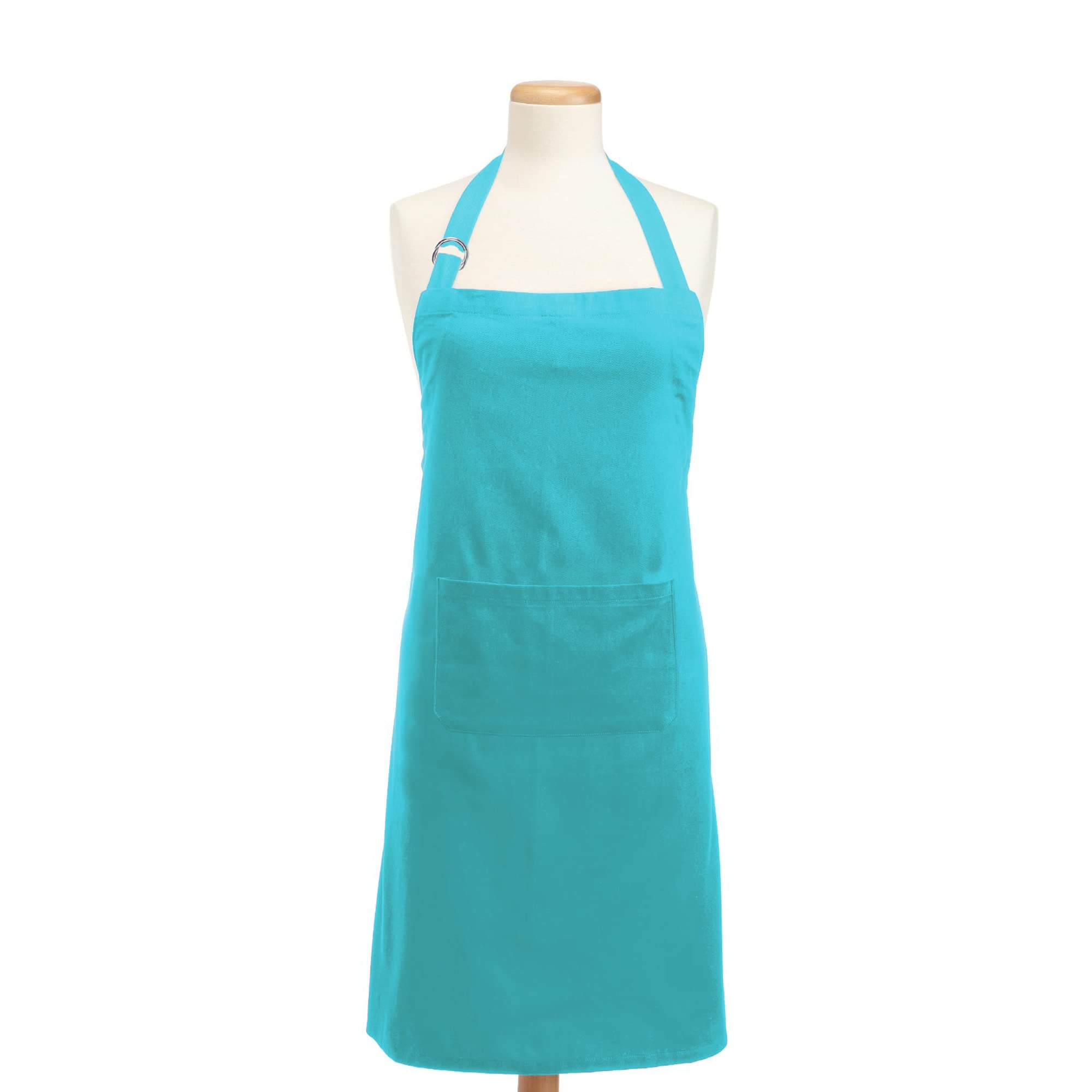 Foto 2 pulgar | Delantal De Chef Dii Everyday Basic Aqua, 100% Algodón - Venta Internacional.