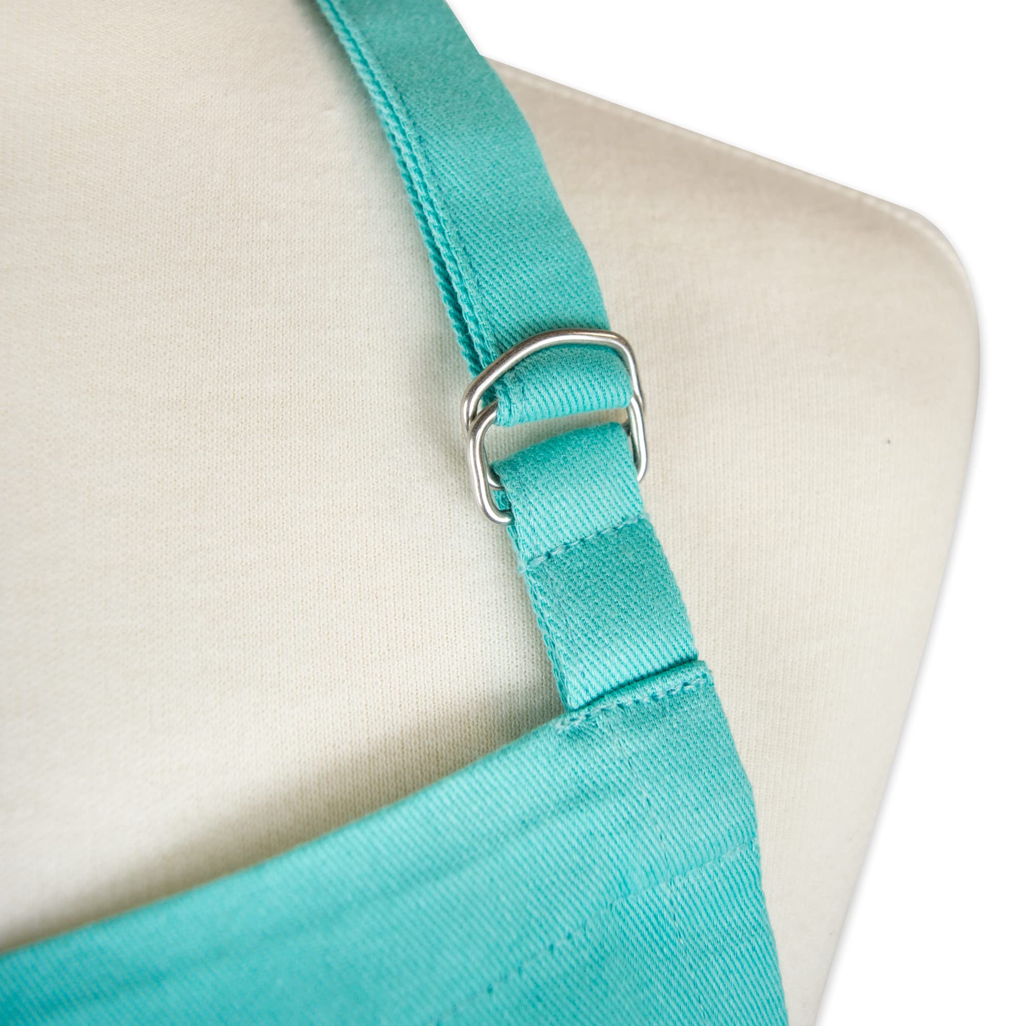 Foto 5 pulgar | Delantal De Chef Dii Everyday Basic Aqua, 100% Algodón - Venta Internacional.