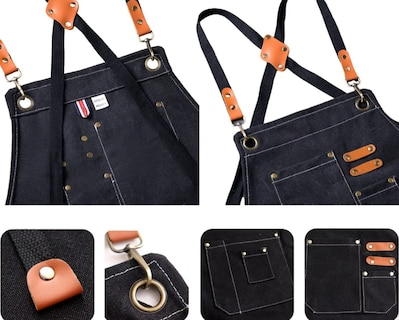 Foto 3 | Premium Xtellar Delantal Chef - Mandil Barista Impermeable Multiuso