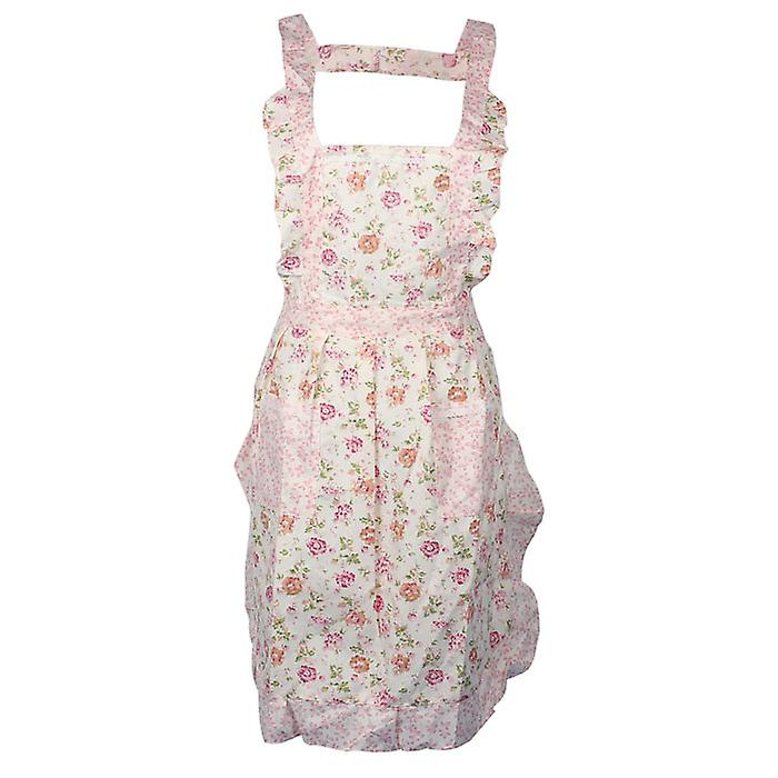 Foto 3 pulgar | Vestido Tipo Delantal Huoguo Para Mujer  Cocina Casera  Para Cocinar  Estilo Floral - Venta Internacional.