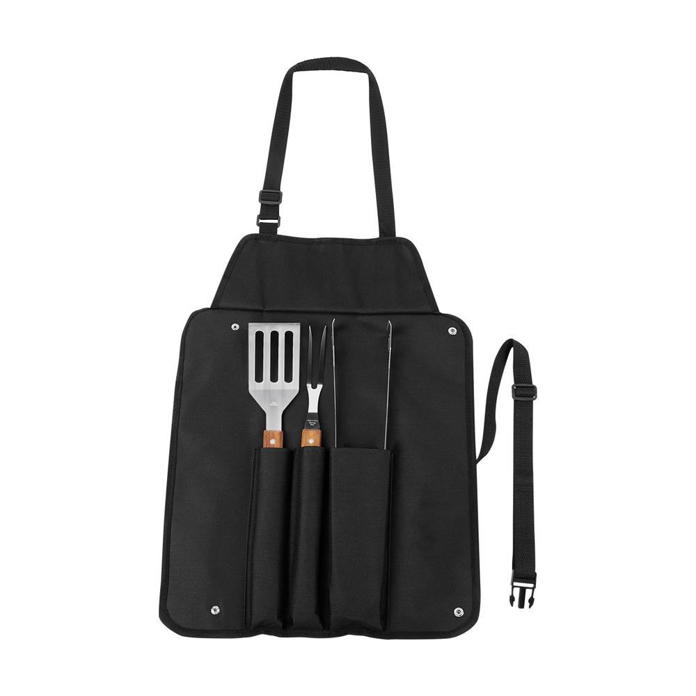 Foto 1 | Delantal Parrillero Con Utensilios  Promocional  Personalizable - Taroudant