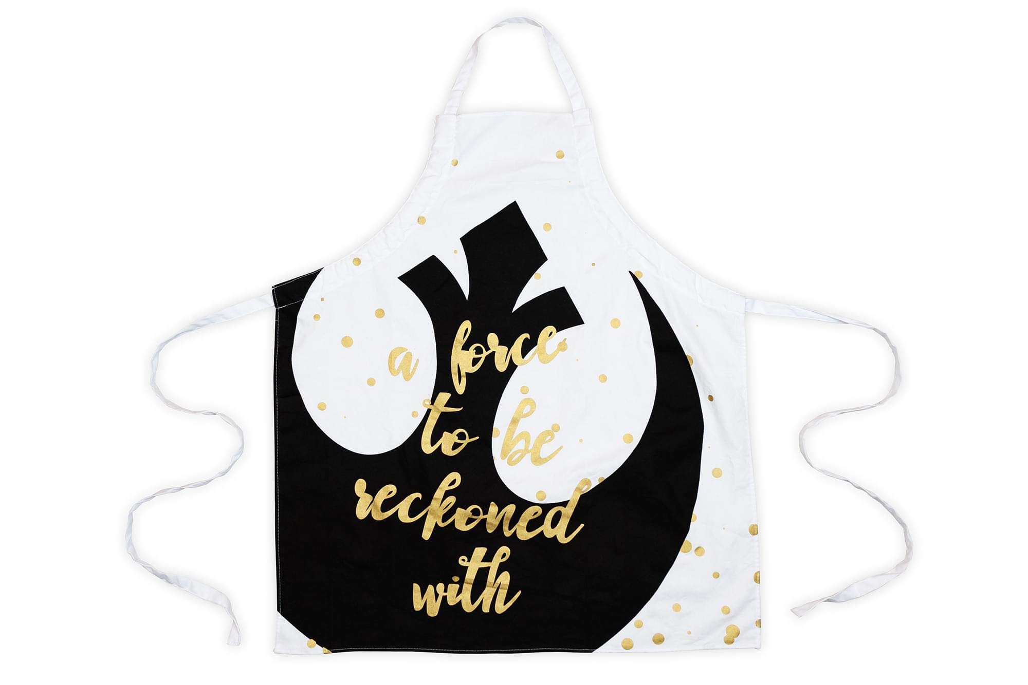 Foto 2 | Delantal Star Wars Rebel: Una Fuerza A Tener En Cuenta: Blanco - Venta Internacional.